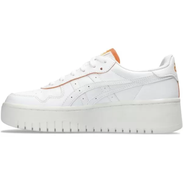 imageASICS Womens Japan S PF Sportstyle ShoesWhiteOrange Lily