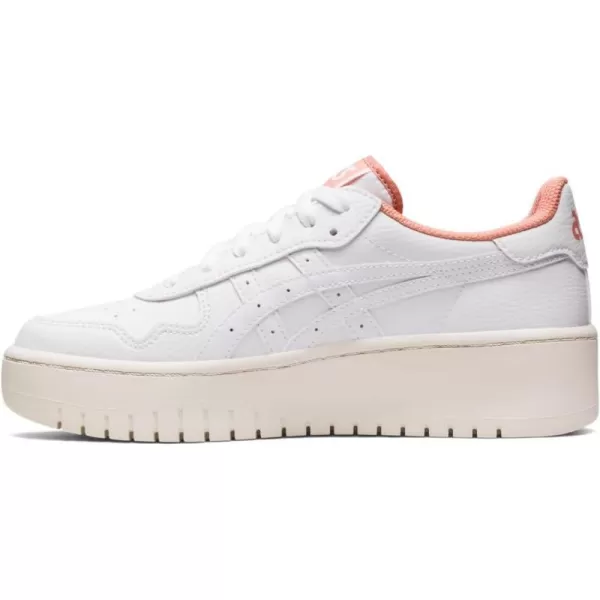 imageASICS Womens Japan S PF Sportstyle ShoesWhiteSalmon
