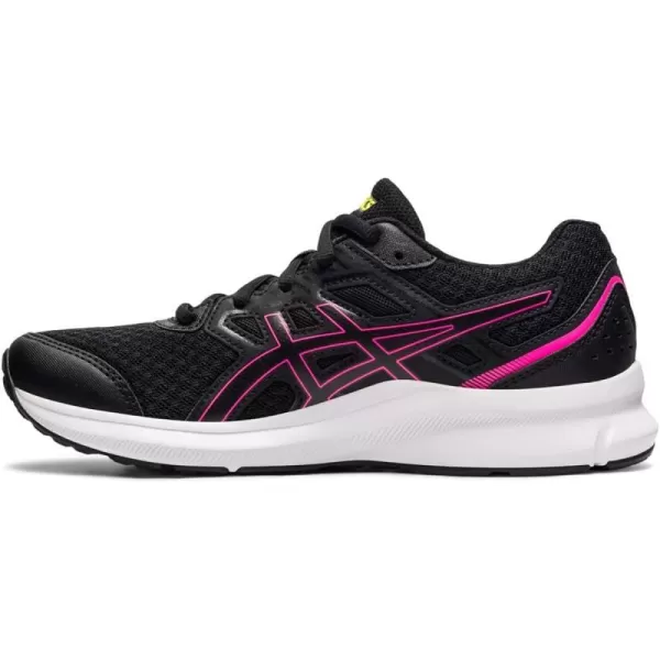 imageASICS Womens Jolt 3 Running ShoesBlackHot Pink