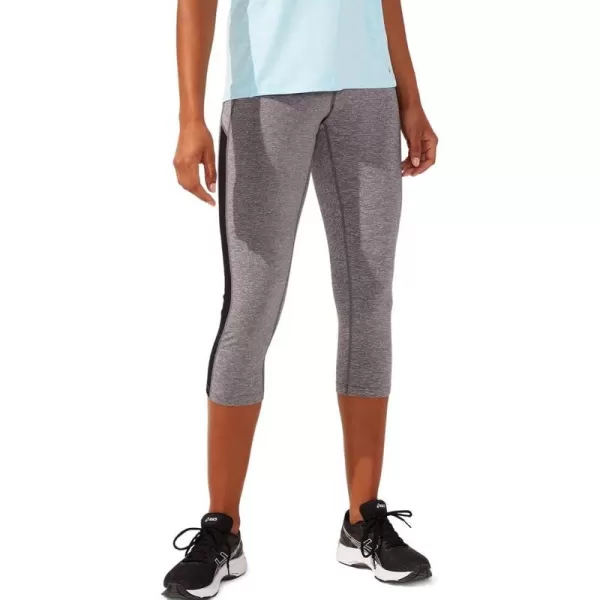 imageASICS Womens Kate Mesh Capri Running ApparelDark Grey Heather