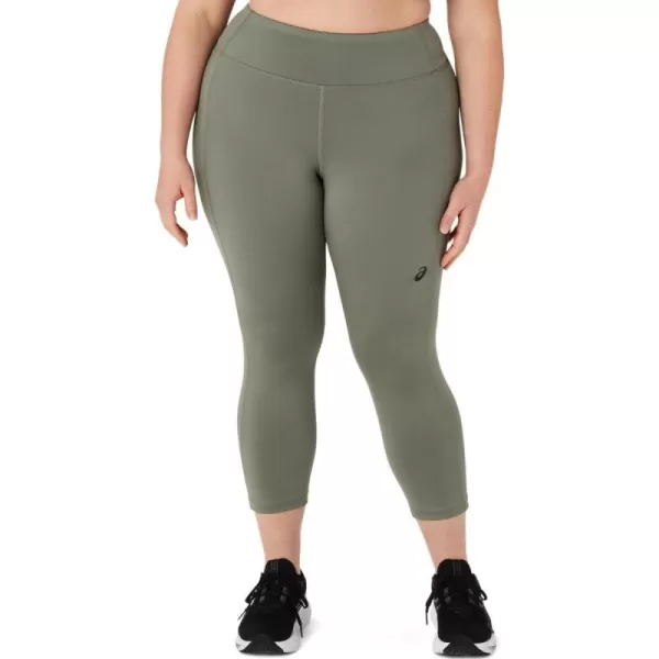 imageASICS Womens Kate Pocket Capri Training ApparelLichen Green