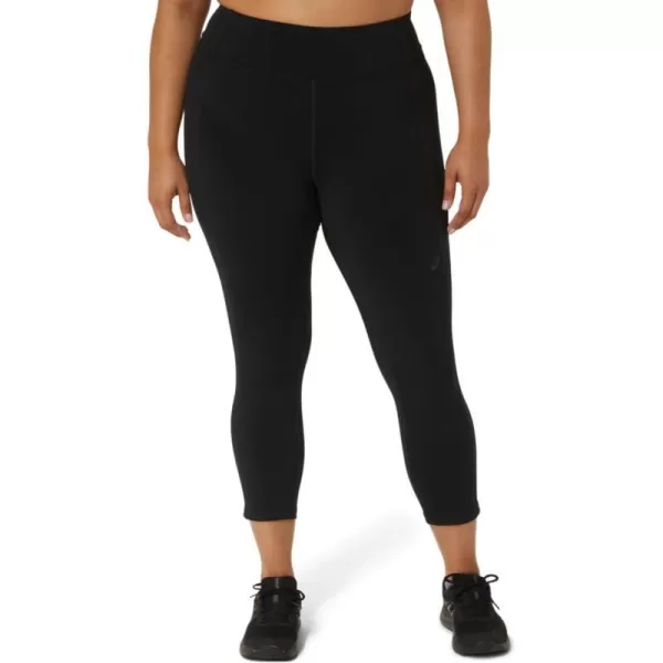 imageASICS Womens Kate Pocket Capri Training ApparelPerformance BlackPerformance Black Cire