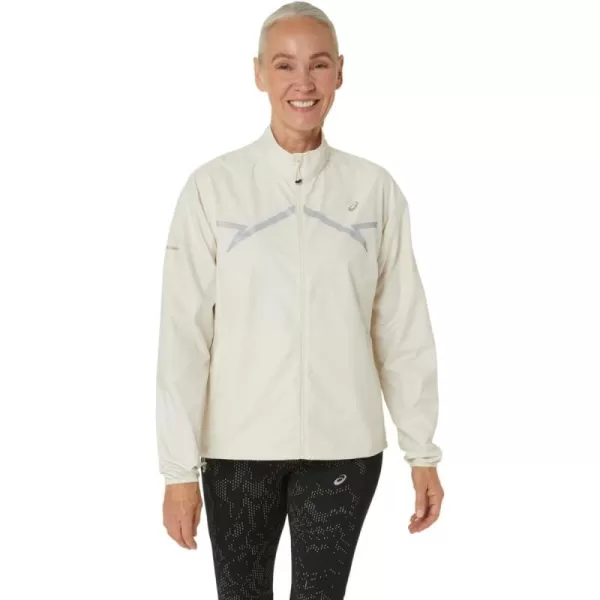 imageASICS Womens LITESHOW JACKET RUNNING ApparelBirch