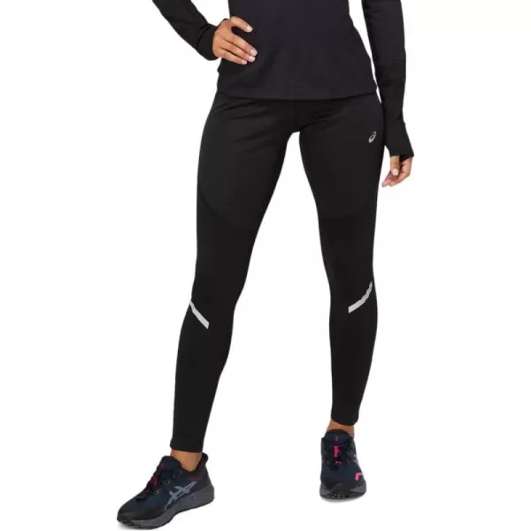 imageASICS Womens LITEShow Winter Tight Running ApparelPerformance Black