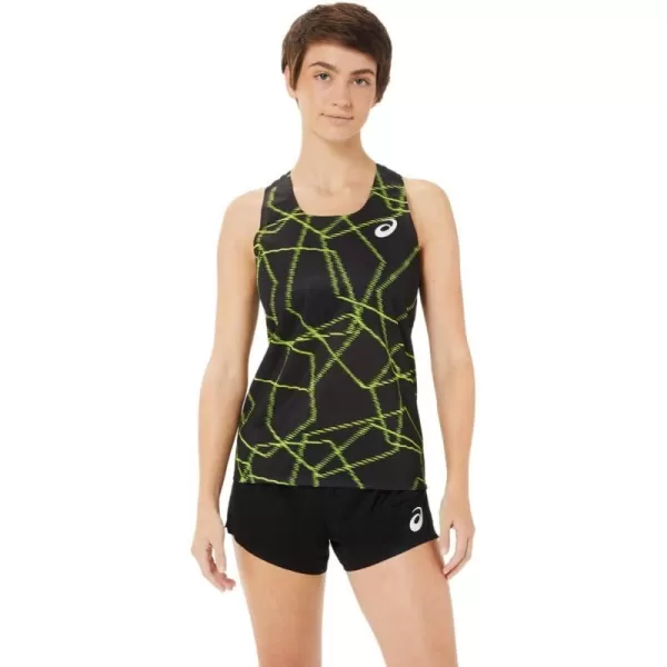 imageASICS Womens Light MESH Singlet Training ApparelPerformance Black