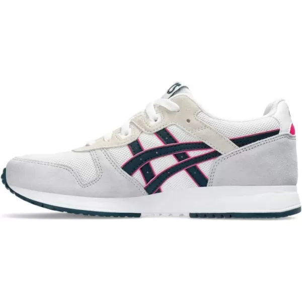 imageASICS Womens Lyte Classic Sportstyle ShoesWhiteDark Ocean
