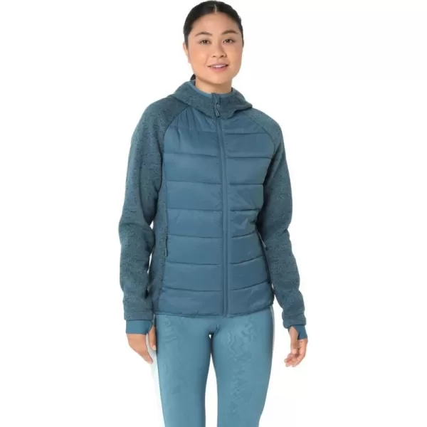 imageASICS Womens MIXER JACKET 20 ApparelGloomy Sea