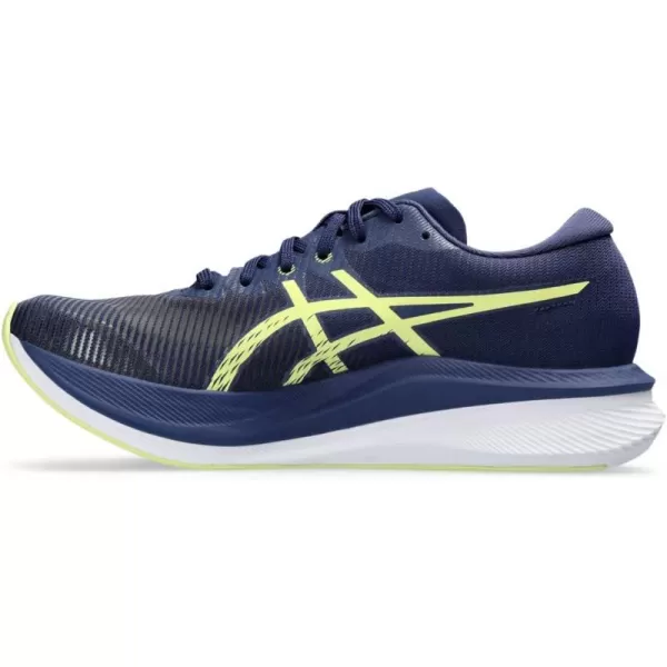 imageASICS Womens Magic Speed 3 ShoesDeep OceanGlow Yellow