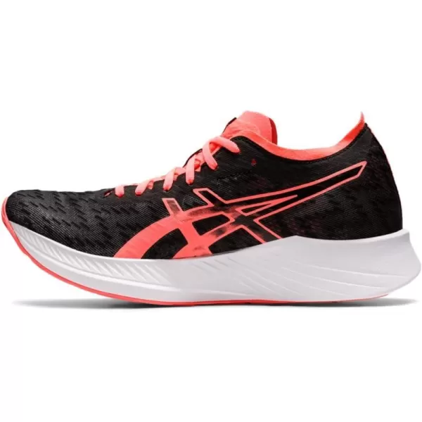 imageASICS Womens Magic Speed Running ShoesBlackBlazing Coral
