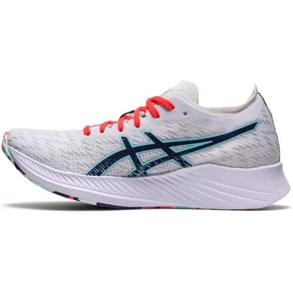 imageASICS Womens Magic Speed Running ShoesWhiteThunder Blue