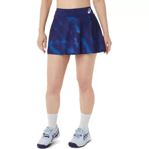 imageASICS Womens Match Graphic Skort ApparelDive Blue