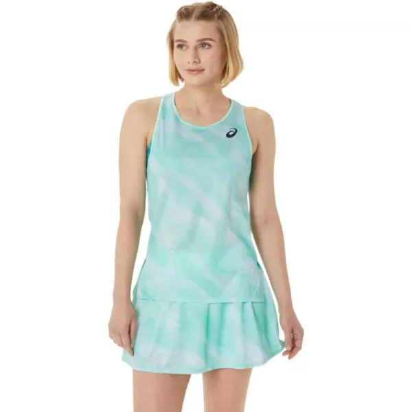 imageASICS Womens Match Graphic Tank ApparelFresh Ice