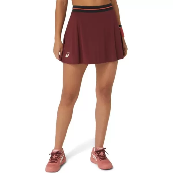 imageASICS Womens Match Skort Tennis ApparelAntique Red