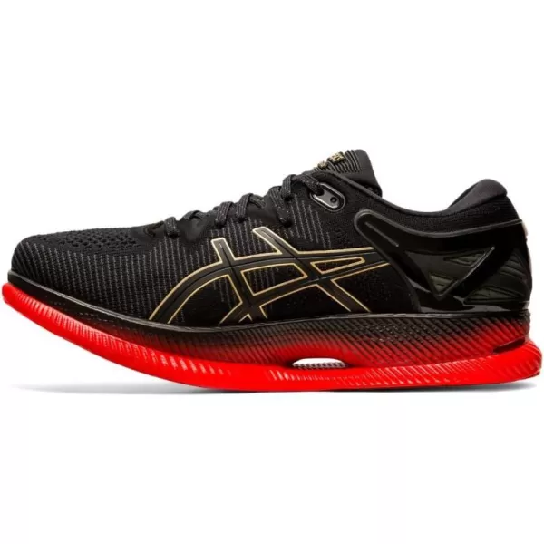 imageASICS Womens MetaRide Running ShoesBlackClassic Red