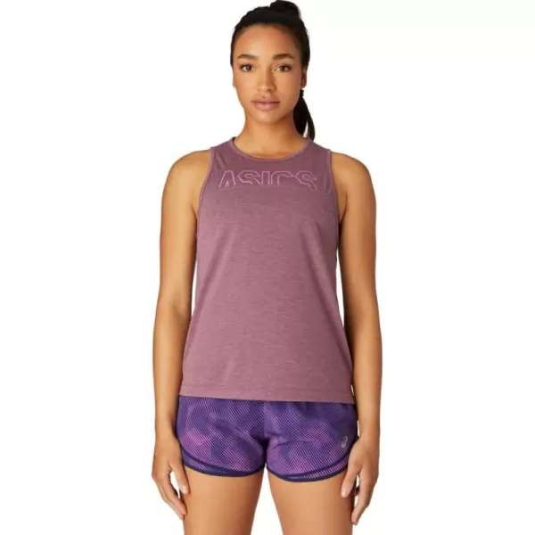 imageASICS Womens Muscle Tank Training ApparelGrape Heather