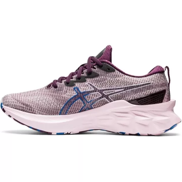 imageASICS Womens NOVABLAST 2 LE Running ShoesDeep PlumBarely Rose