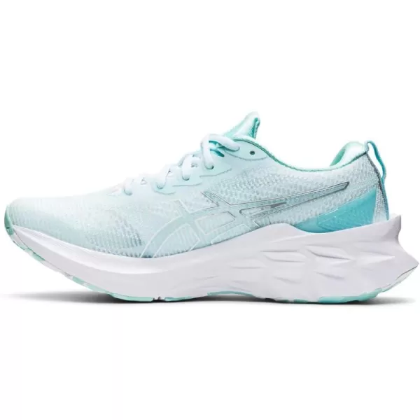 imageASICS Womens NOVABLAST 2 LE Running ShoesWhitePure Silver