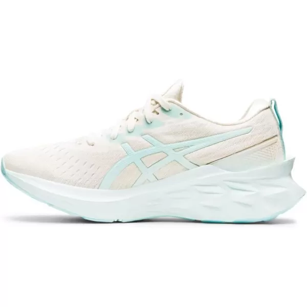 imageASICS Womens NOVABLAST 2 Running ShoeBirchClear Blue