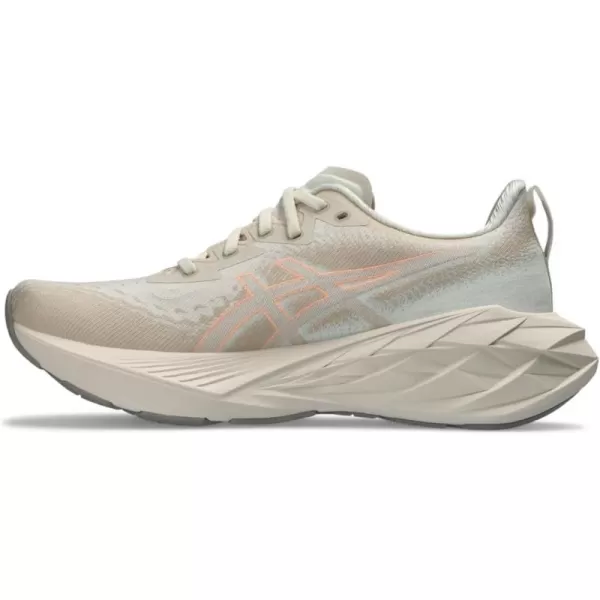 imageASICS Womens NOVABLAST 4 Running ShoeOatmealMoonrock