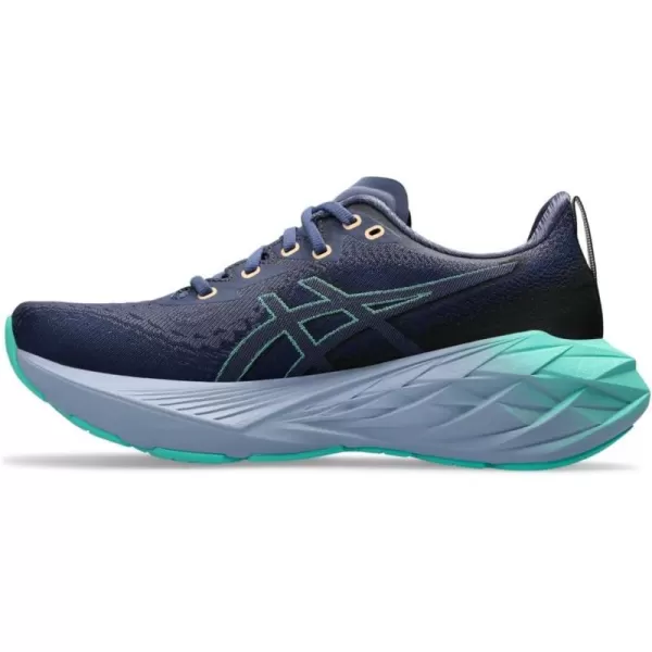 imageASICS Womens NOVABLAST 4 Running ShoeThunder BlueBlue Expanse