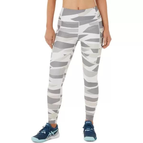 imageASICS Womens New Strong 92 Printed Tights ApparelBirch Print