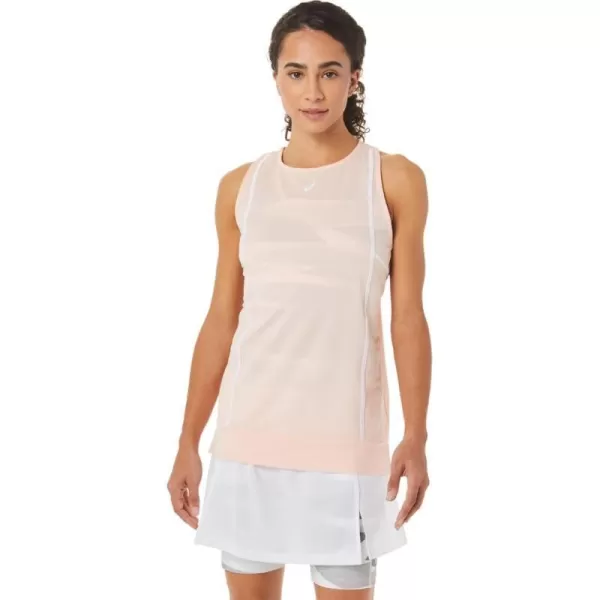 imageASICS Womens New Strong 92 Tank Tennis ApparelBreezeBrilliant White