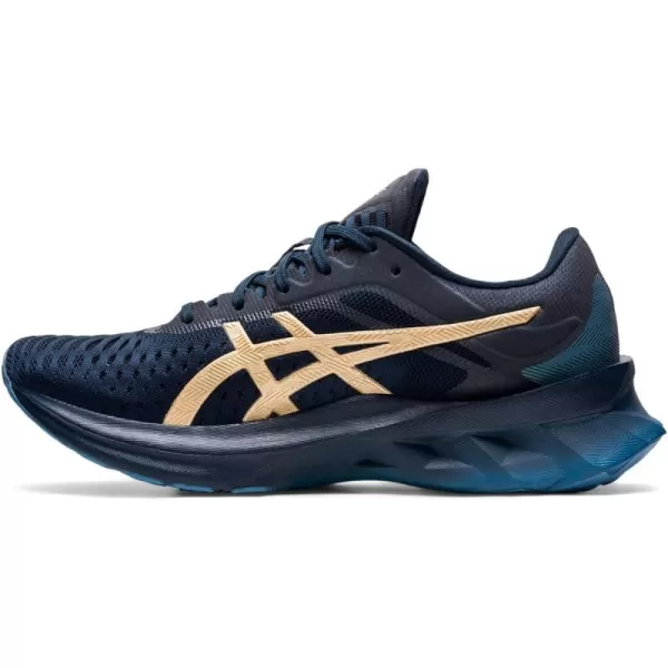 imageASICS Womens Novablast Running ShoesFrench BlueChampagne