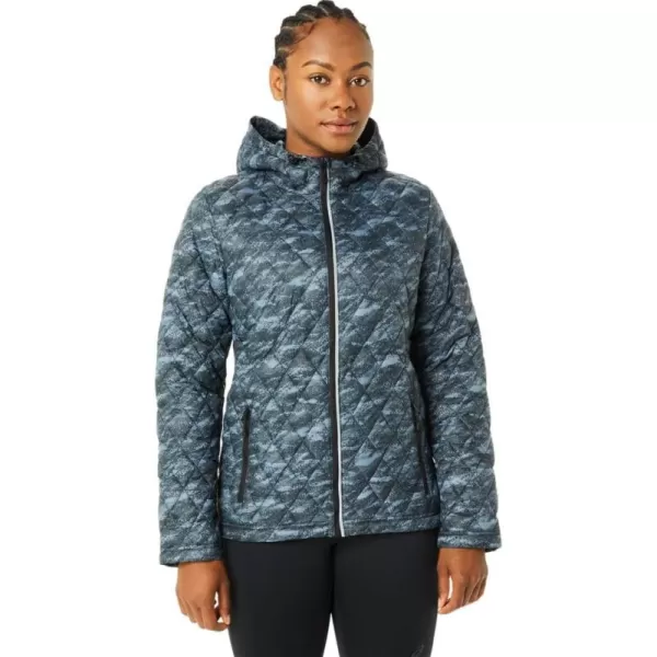 imageASICS Womens PERFORMANCE INSULATED JACKETMetropolisBright Lights Print