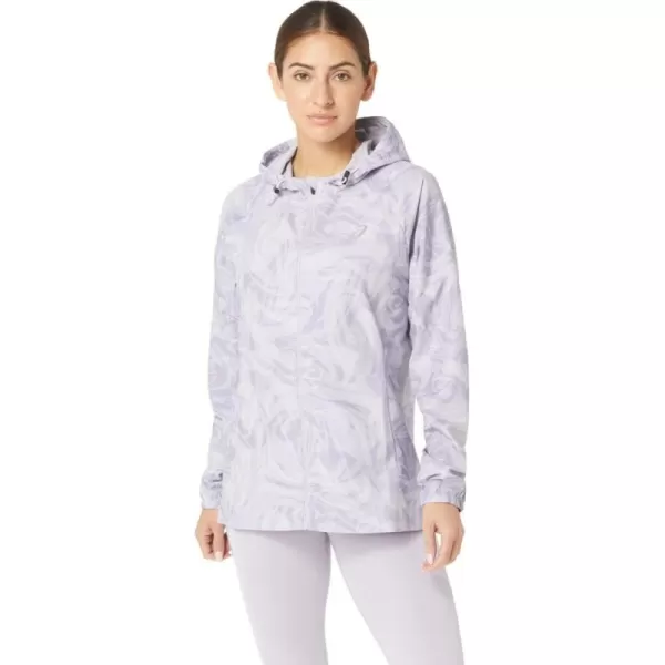 imageASICS Womens PR LYTE PACKABLE JACKET ApparelDusk Violet Sumi Drop