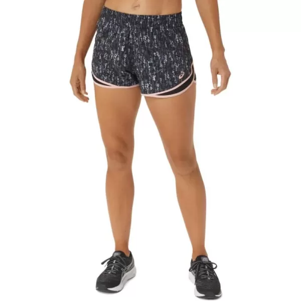 imageASICS Womens PR Lyte 25IN Run Short Running ApparelJapan Brushed Performance Black