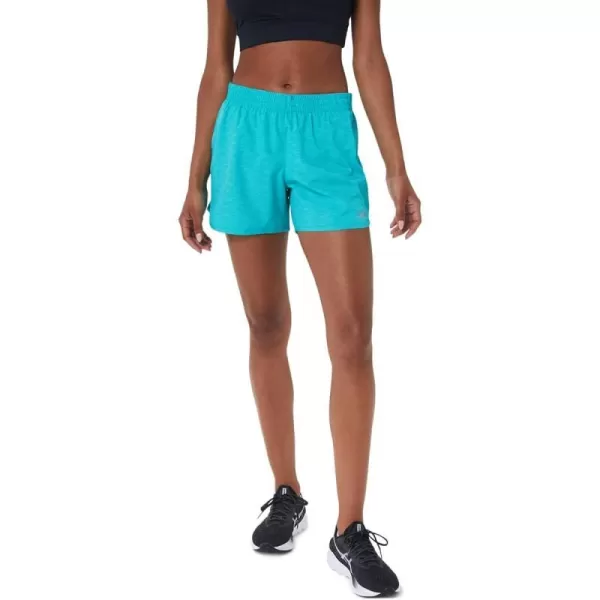 imageASICS Womens PR Lyte 4 Run Short Running ApparelSea Glass Spacedye