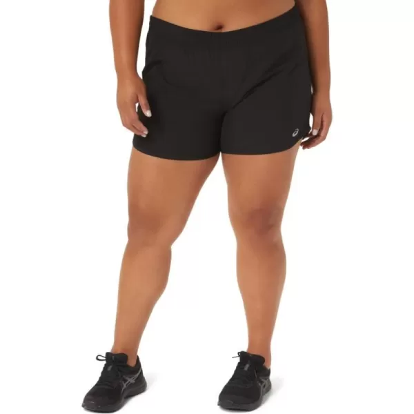 imageASICS Womens PR Lyte 4IN Run Short Running ApparelPerformance Black