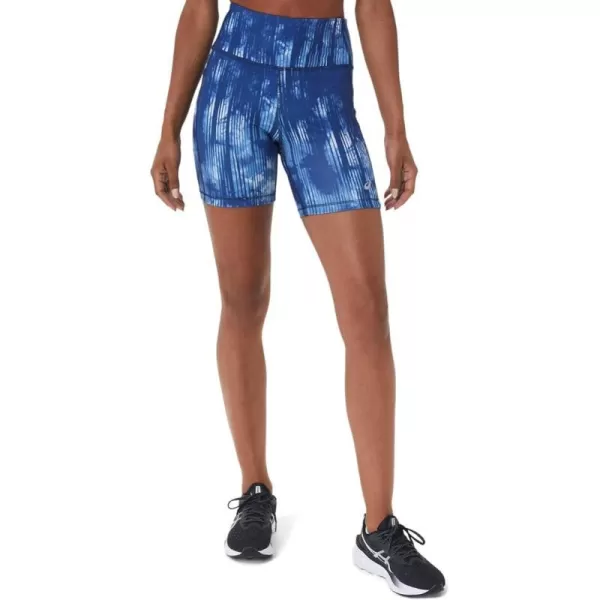 imageASICS Womens PR Lyte 5IN Run Short Running ApparelGrand Shark Tie Dye