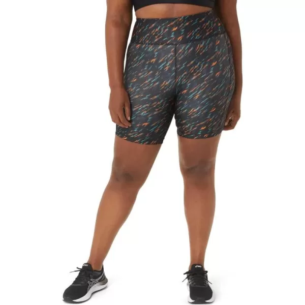imageASICS Womens PR Lyte 5IN Run Short Running ApparelNight ShadeSage Print