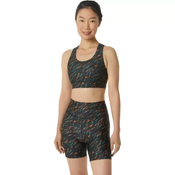 imageASICS Womens PR Lyte Bra ApparelNight ShadeSage Print
