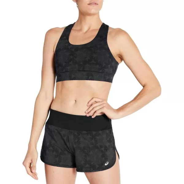 imageASICS Womens PR Lyte Bra Running ApparelGraphite GreyPerformance Black Linear