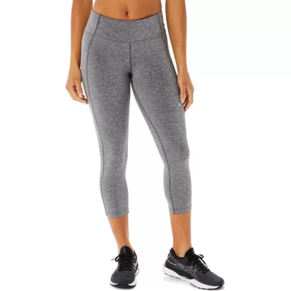 imageASICS Womens Performance Capri ApparelDark Heather Grey