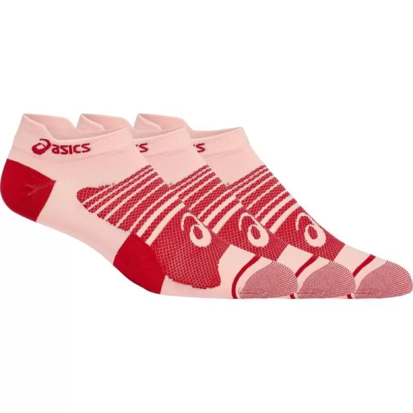 imageASICS Womens Quick LYTE Plus Socks 3 PKFrosted RoseCranberry