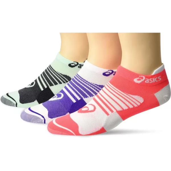 imageASICS Womens Quick LYTE Plus Socks 3 PKMint Tint