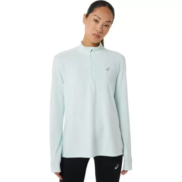 imageASICS Womens READYSET HALF ZIP ApparelSoothing Sea