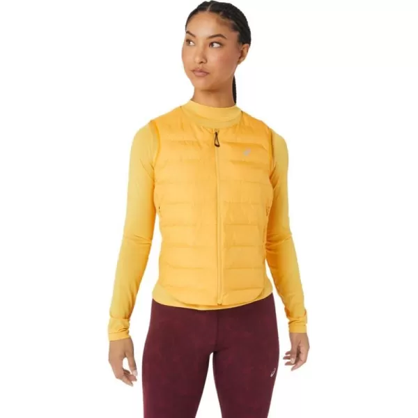 imageASICS Womens RUNKOYO PADDED VEST Running ApparelTiger Yellow