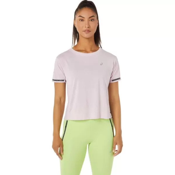 imageASICS Womens Race Crop TOP Running ApparelBarely Rose