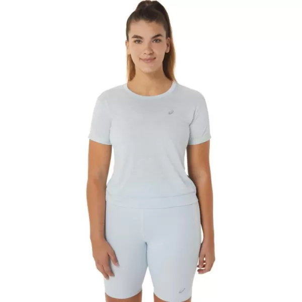 imageASICS Womens Race Crop TOP Running ApparelSkyCream