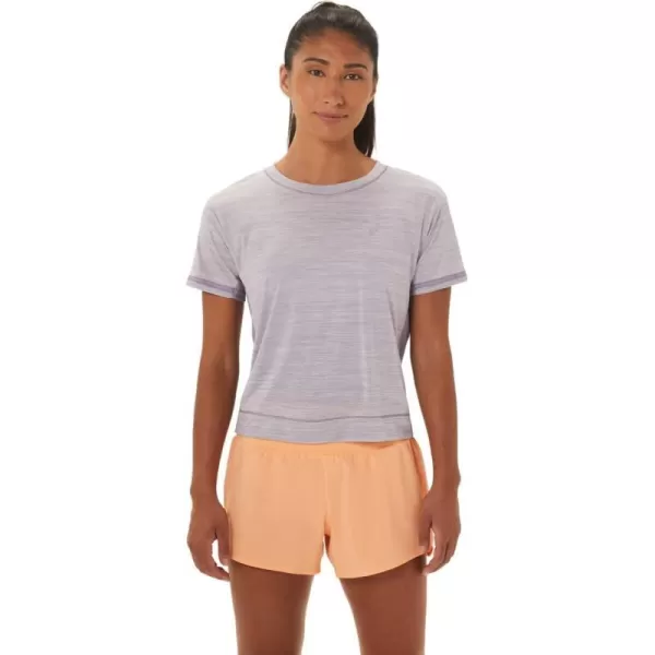 imageASICS Womens Race Crop TOP Running ApparelViolet QuartzDusk Violet