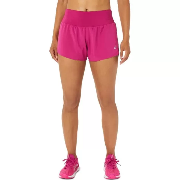 imageASICS Womens Road 35 Short Running ApparelFuchsia Red