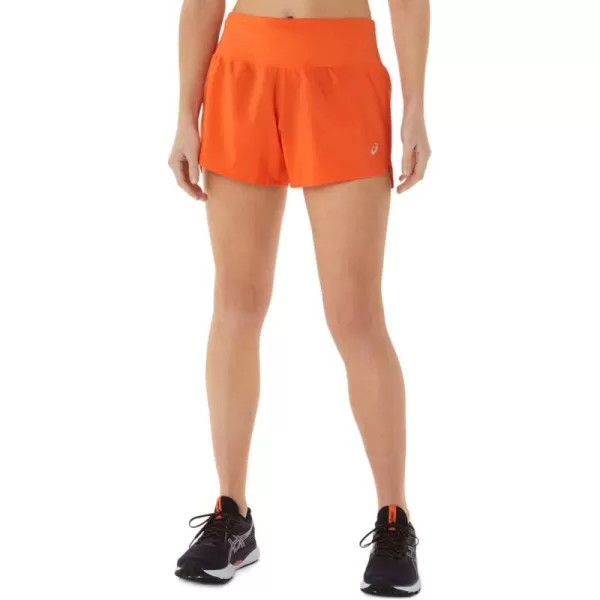 imageASICS Womens Road 35IN Short ApparelNova Orange