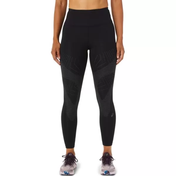 imageASICS Womens Road Balance Tight Running ApparelPerformance BlackGraphite Grey