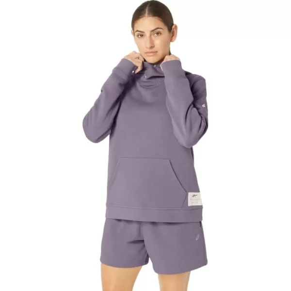 imageASICS Womens SUNDAY SANA FLEECE HOODIE APPARELViolet Quartz