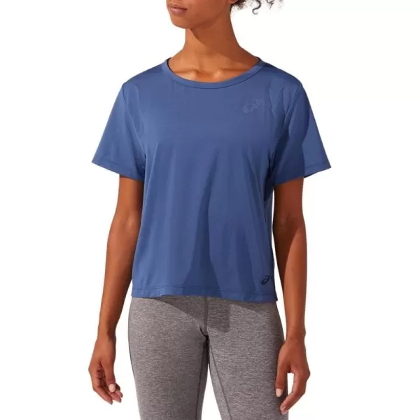 imageASICS Womens Short Sleeve Mesh Crop Tee ApparelASICS Womens Short Sleeve Mesh Crop Tee Apparel