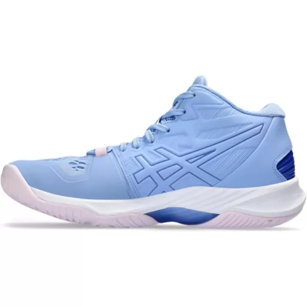 imageASICS Womens Sky Elite FlyteFoam Mid Top 2 Volleyball ShoeLight SapphireWhite